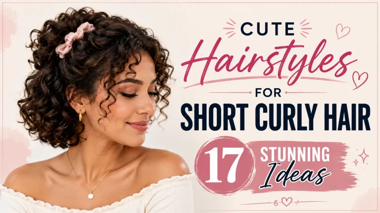 Cute Hairstyles for Short Curly Hair