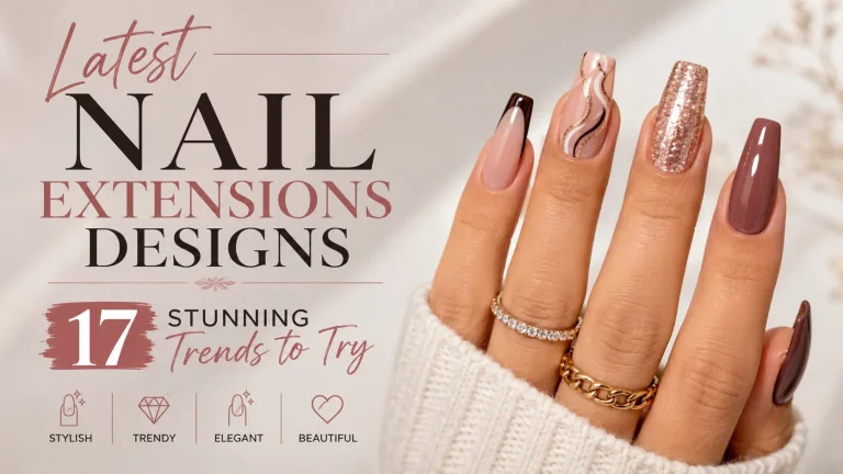 latest nail extension designs